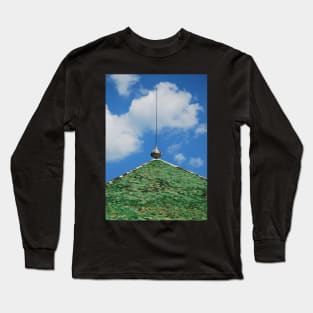 Green Tiled Roof Long Sleeve T-Shirt